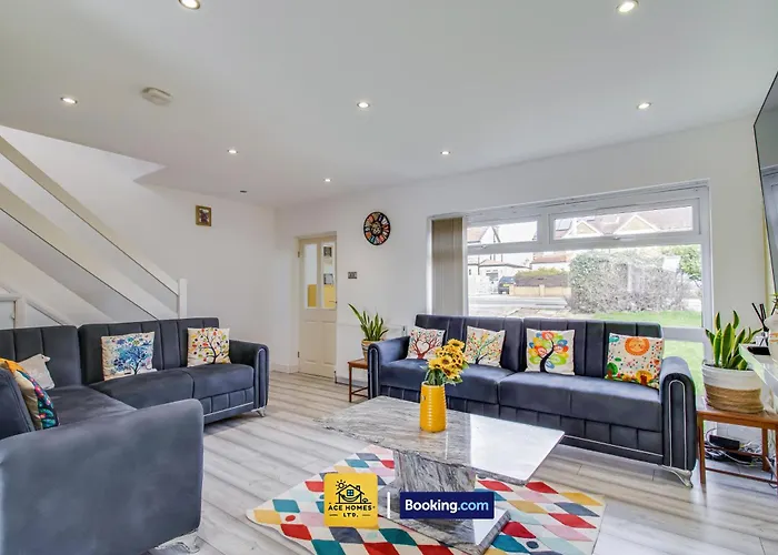 בית נופש Three Br House By Ace Homes Short Lets & Serviced With Free Wifi Sleeps7 לידס